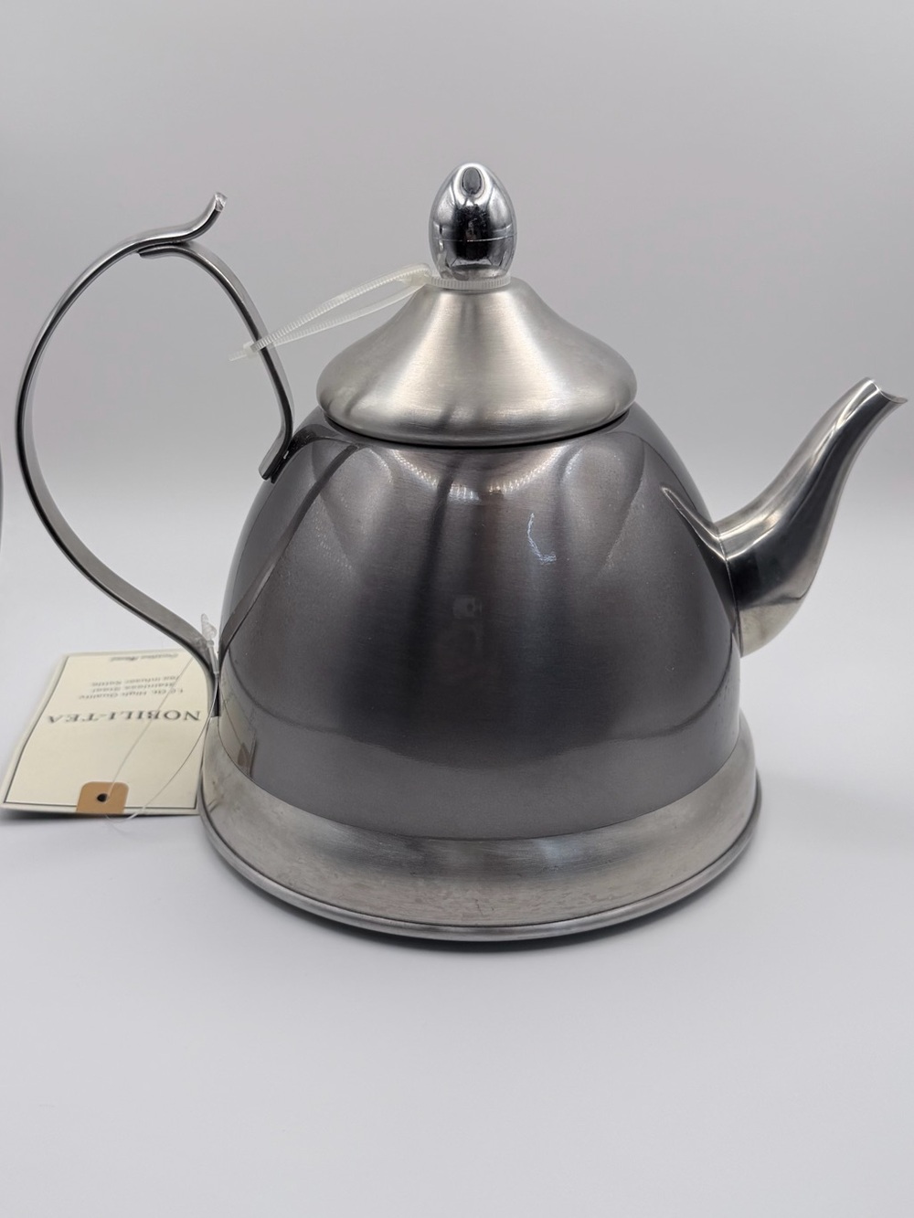 Stainless Steel Gray Teapot Kettle - Picture 2 of 3